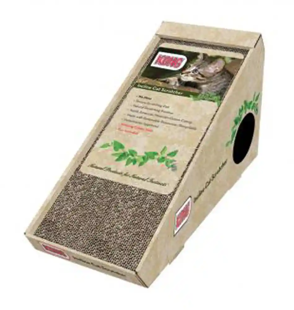 Kong Cat Incline Scratcher With Toy