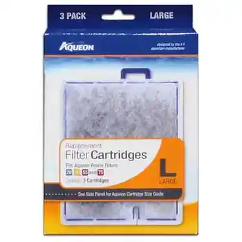 Aqueon Filter Cartridge Large 3 Pack