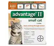 Advantage Ii Cat Small 5-9 Lbs. 4 Pk