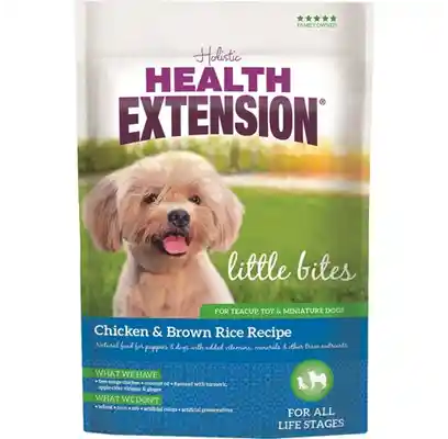 Little Bites Small Breed Chicken & Brown Rice Dry Dog Food 4-lb
