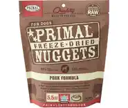 Freeze-dried Nuggets Grain Free Pork Formula Complete Diet Dog Food 5.5-oz