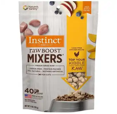 Instinct Freeze-dried Raw Chicken Cat Food Topper 6-oz