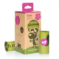 Lavender-scented Dog Waste Bags, 8 Refill Rolls 120-count Poop Bags, 120-count Box