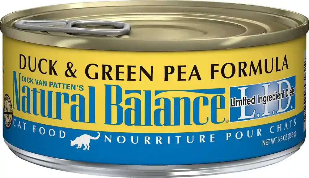 L.i.d. Limited Ingredient Diets Duck & Green Pea Formula Grain-free Canned Cat Food 5.5-oz