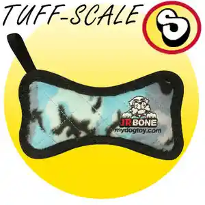 Junior Bone Camo Print Chew Toy Blue