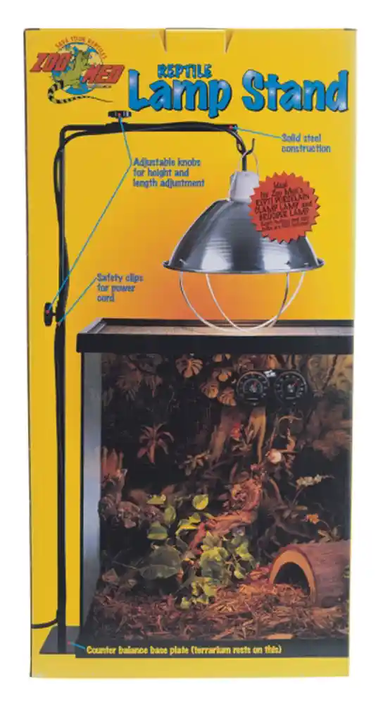 Zoomed Reptile Lamp Stand