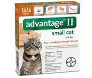 Advantage Ii Cat Small 5-9 Lbs. 4 Pk