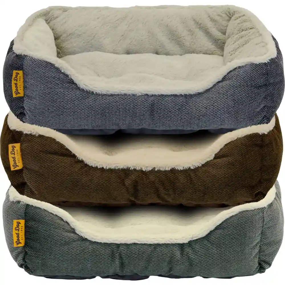 Good Dog Premium Tufted Bolster Bed