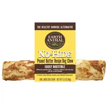 Earth Animal No Hide Peanut Butter Chews Large