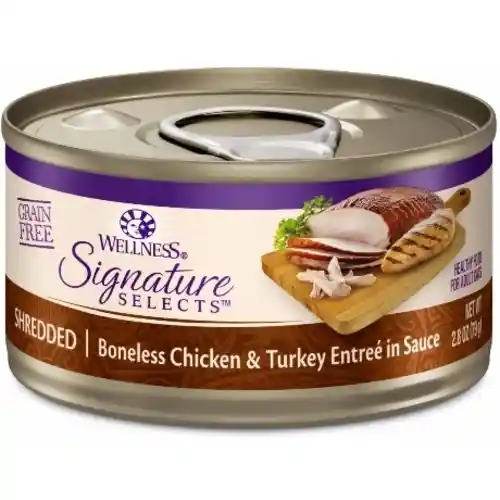 Wellness Can Cat Signature Chicken/turkey 2.8 Oz