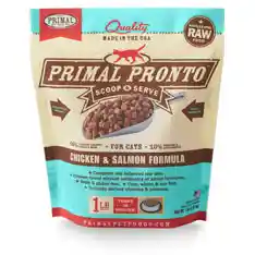 Pronto Raw Chicken & Salmon Frozen Cat Food 1-lb