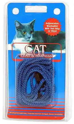 Braid Harness & Lead Combo Blue