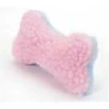Fleece Dog Toys, Bone, 4.5"