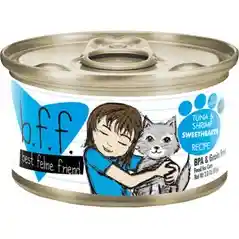 Bff Tuna & Shrimp Sweethearts Canned Cat Food 3-oz
