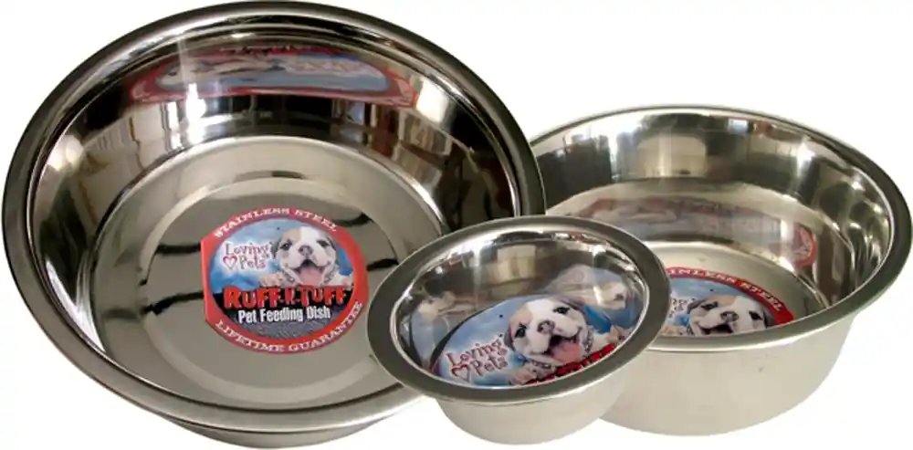 Loving Pets Stainless Steel Dish 3 Quart