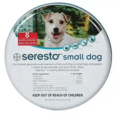 Seresto Flea & Tick Collar For Dogs Small Dogs - Up To 18-lbs