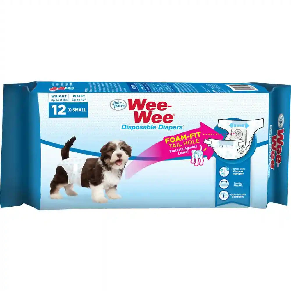 Wee-wee Disposable Diapers Extra Small;