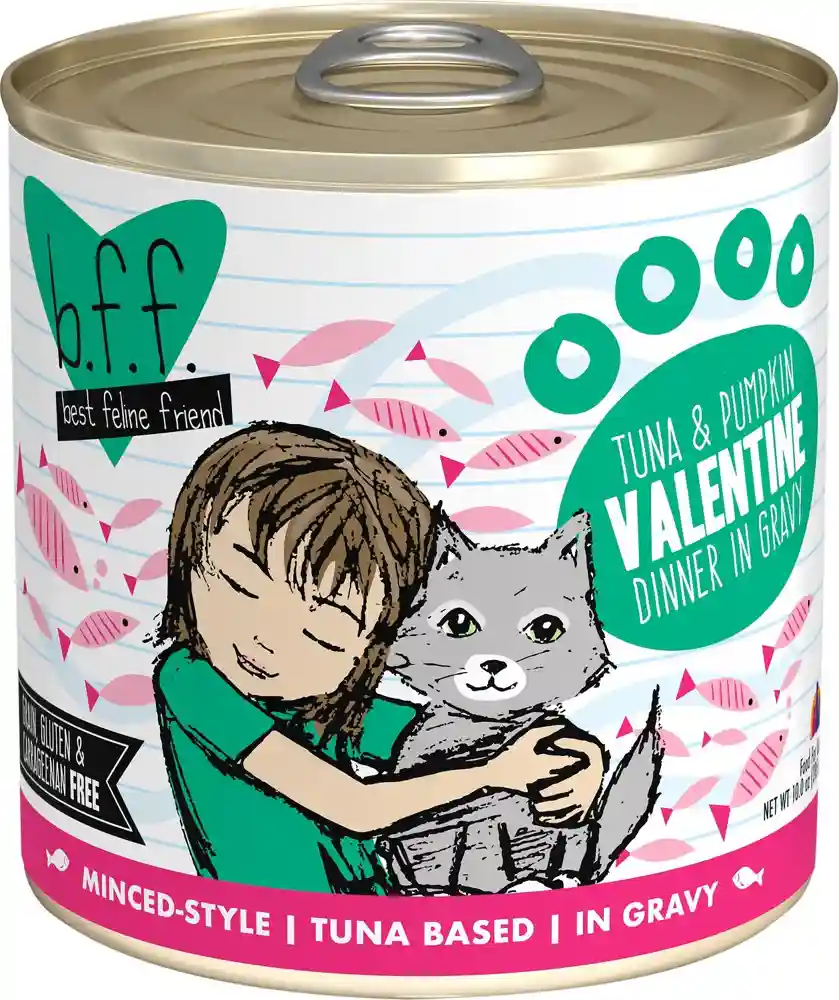 Bff Tuna & Pumpkin Valentine Canned Cat Food 10-oz
