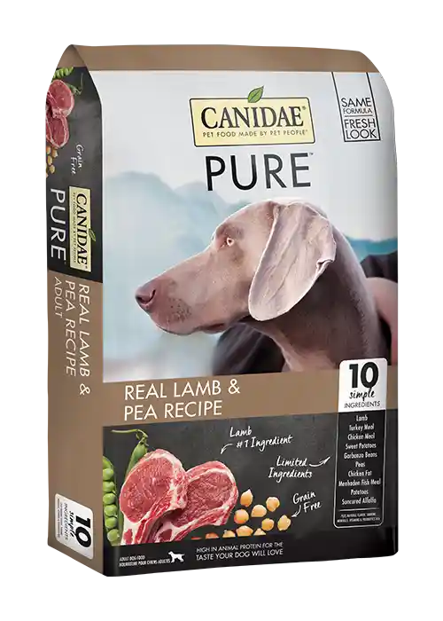 Grain-free Pure Real Lamb & Pea Recipe Dry Dog Food 24-lb