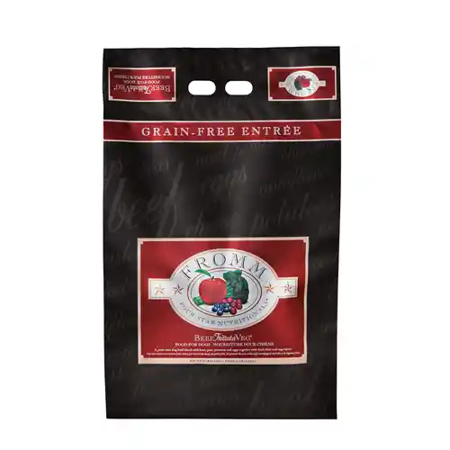 Four Star Grain Free Beef Frittata Veg Dry Dog Food 12-lb