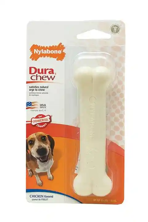Durachew Chicken Flavor Bone Dog Toy Wolf