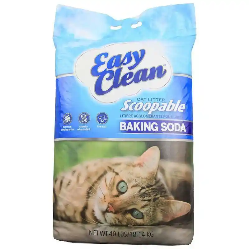 Easy Clean Cat Litter W/ Baking Soda 40 Lbs