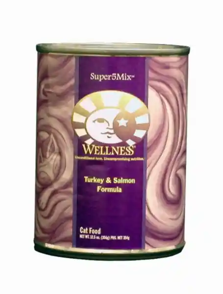 Wellness Can Cat Turkey & Salmon 12.5 Oz