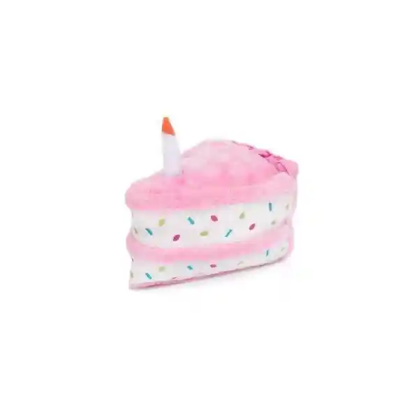 Nomnomz Plush Pink Birthday Cake Dog Toy Plush Toy