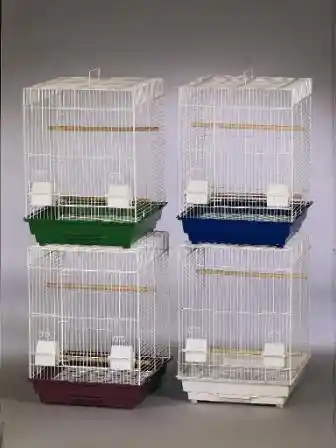 Cockatiel Parakeet Economy Cage Assorted 18"x18"x24"