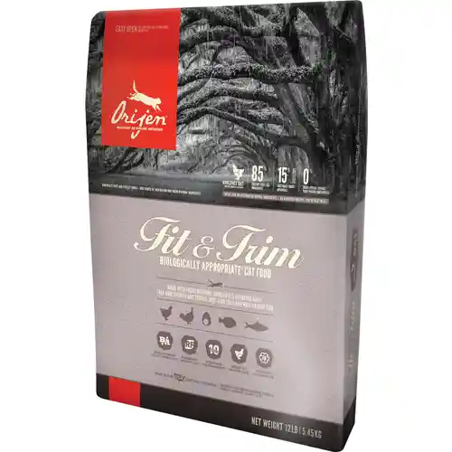 Dry Cat Food, Fit & Trim, Biologically Appropriate & Grain Free 4-lb