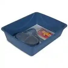 Dos Litter Pan Starter Kit Blue