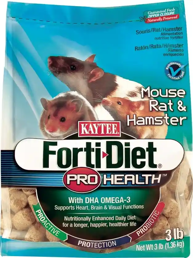 Kaytee Food Forti Ph Mouse & Rat 3 Lbs