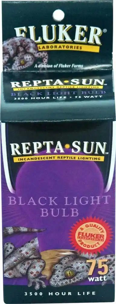 Fluker's Black Nightlight Bulb 60 Watt