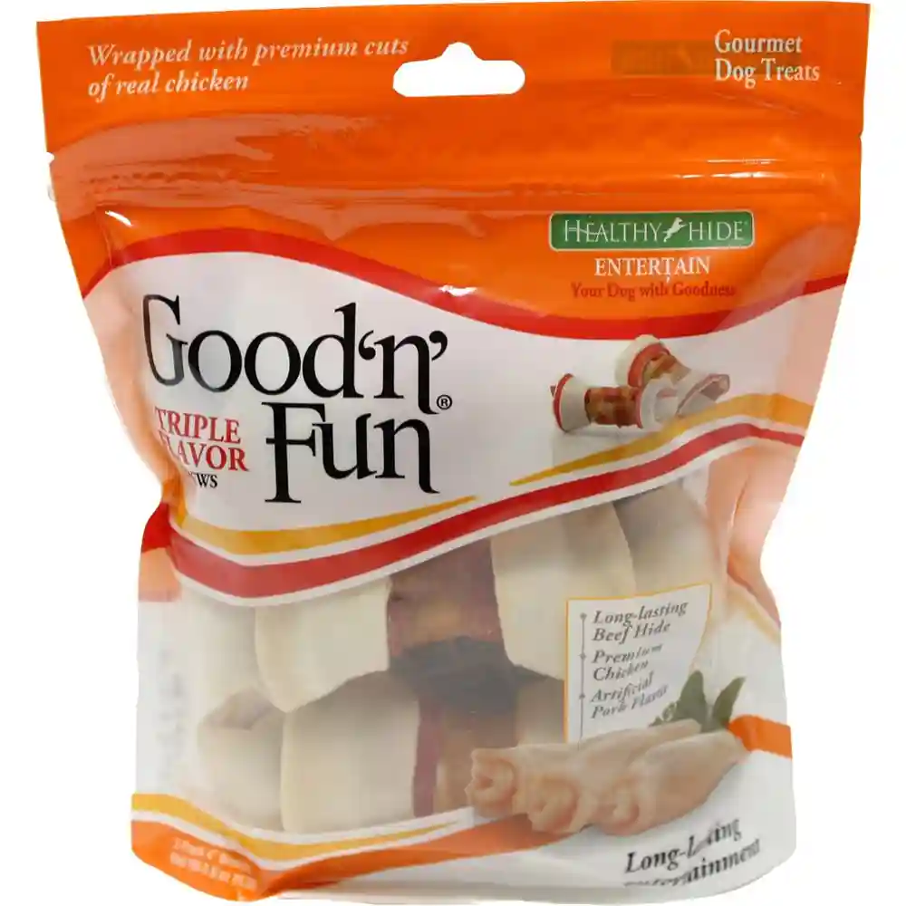 Good N Fun Triple Flavor Chews Pork/beef/chkn