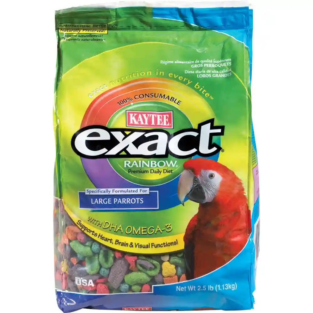 Kaytee Exact Rainbow Large Parrot 2.5 Lbs