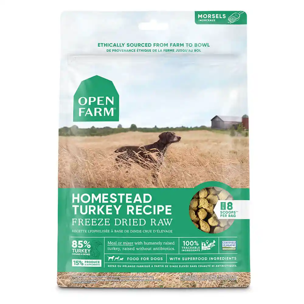 Open Farm Dog Turkey FD Raw 3.5oz