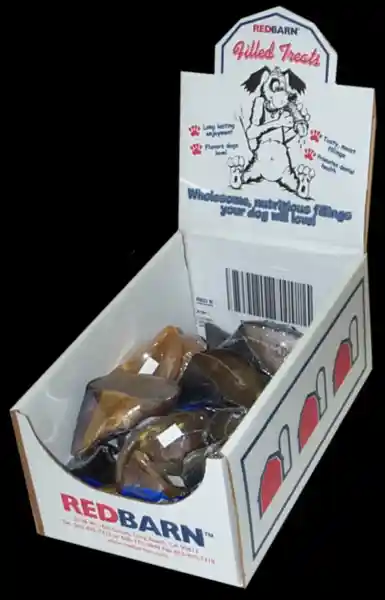 Redbarn Beefy Filled Cow Hoof 25