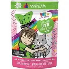 Bff Tuna & Lamb Luv Ya Recipe Pouches Wet Cat Food 3-oz