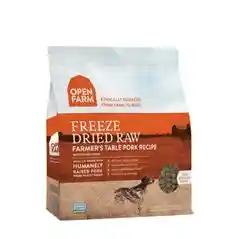 Farmers Table Pork Recipe Freeze Dried Raw Dog Food 13.5-oz