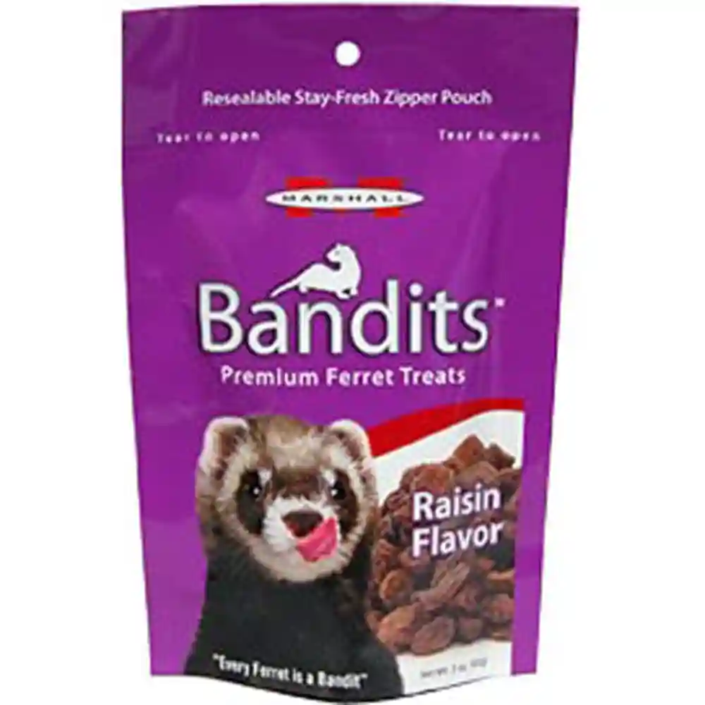 Marshall Bandits Raisin Ferret Treat 3 Oz
