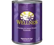 Wellness Can Dog Chicken & Sweet Potato 12.5 Oz