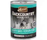 Backcountry Grain-free Hearty Duck & Venison Stew Canned Dog Food 12.7-oz