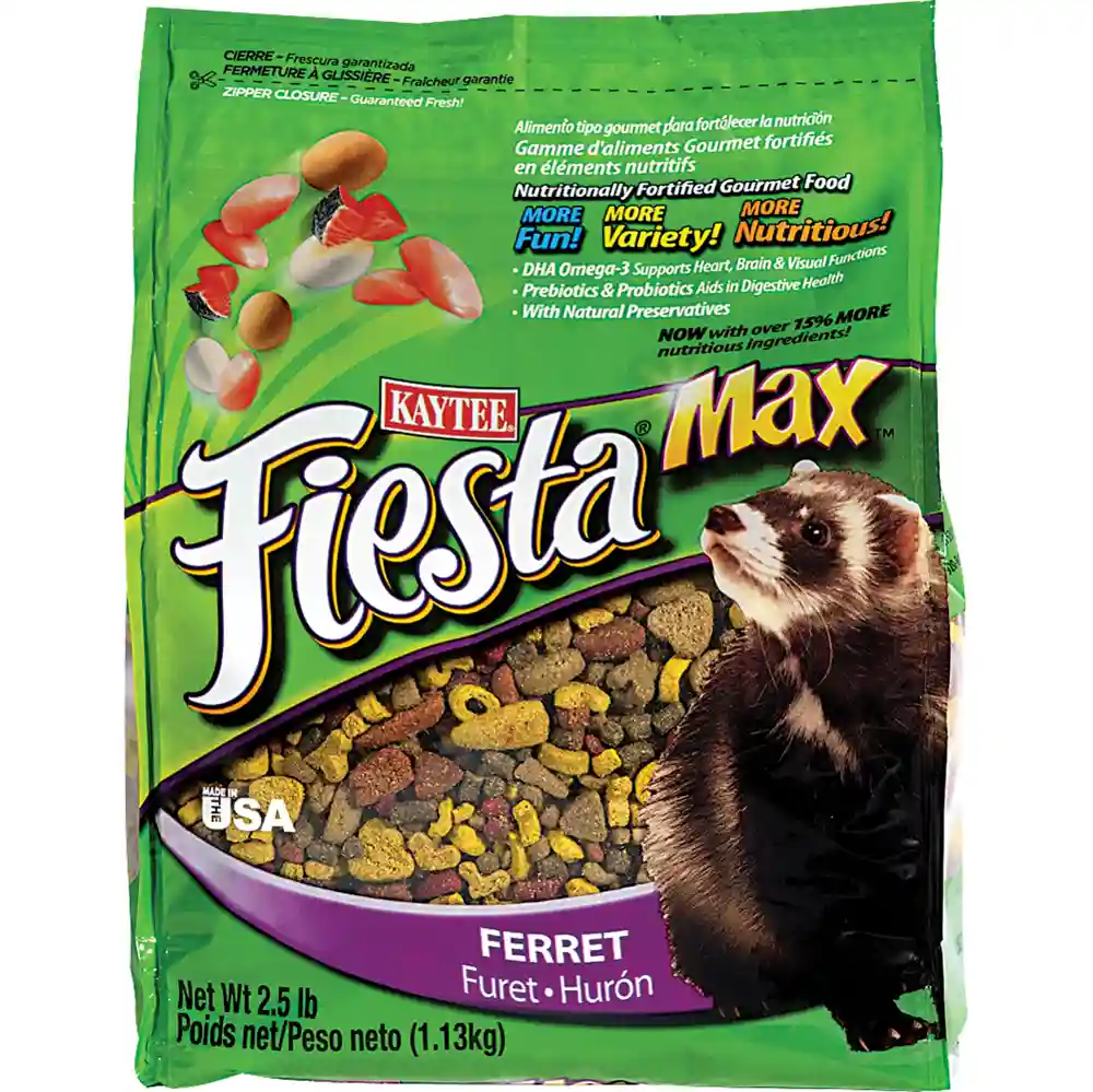 Kaytee Fiesta Ferret Food 2.5 Lbs