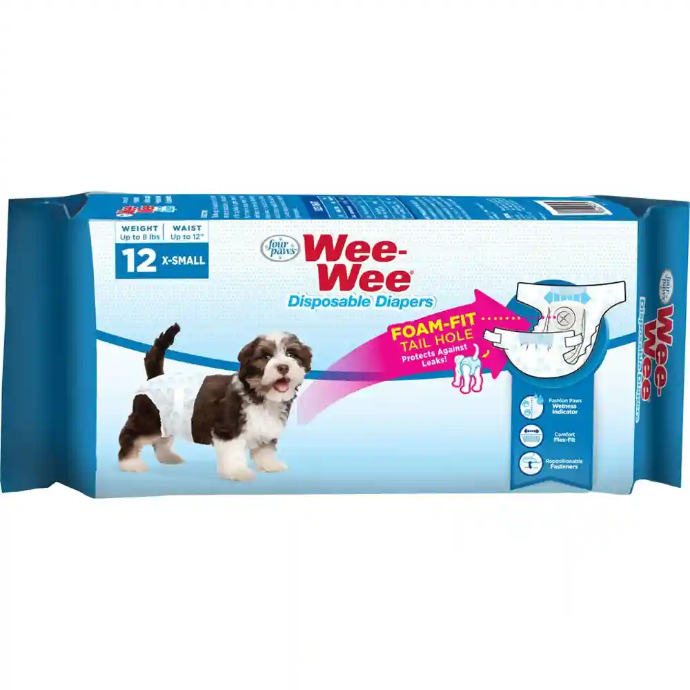 Wee-wee Disposable Diapers Extra Small;