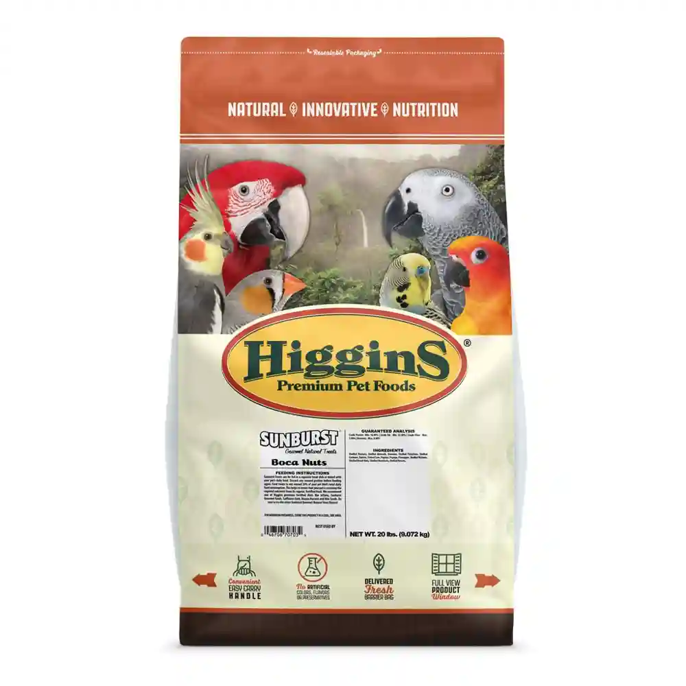 Higgins Boca Nuts (no Shell) 20 Lbs Bag