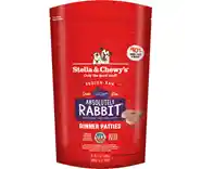 Dinner Patties Absolutely Rabbit Frozen Raw Dog Food 6-lb