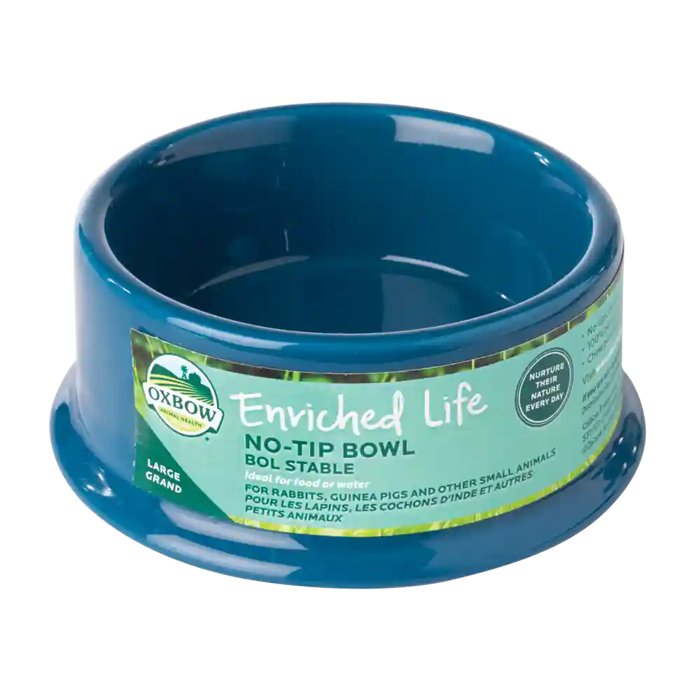 Oxbow Large Blue No Tip Bowl