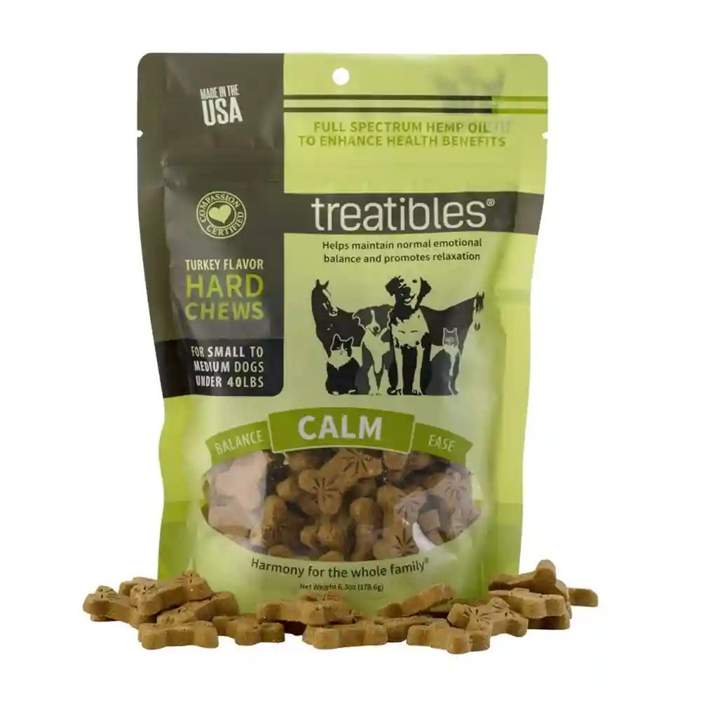 Calm (turkey Flavor) Hard Chews – Canine Large Dog - 7-ct