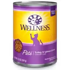 Wellness Can Cat Turkey & Salmon 12.5 Oz