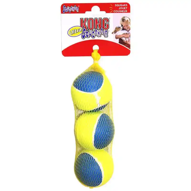 Kong Ultra Squeakair Ball Med;